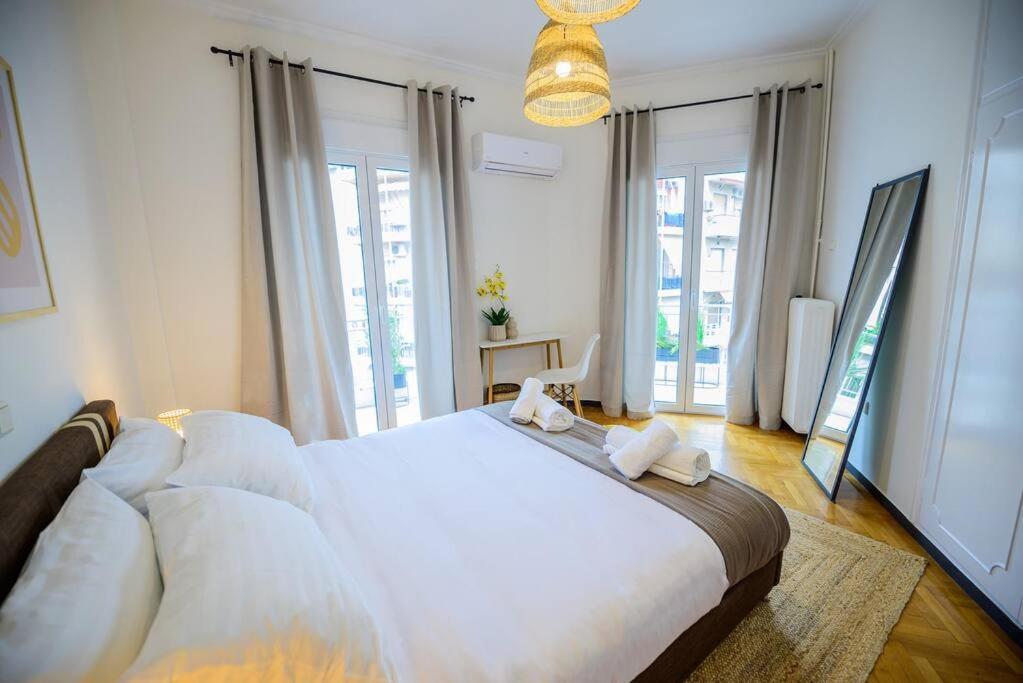 Boho Luxury 2 Bedroom Apartment, Acropolis Museum View Athens Exterior photo